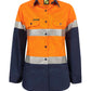 Ladies Hi-Vis Long Sleeve with Reflective
