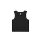 Women's Organic Rib Crop Tank