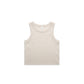Women's Organic Rib Crop Tank