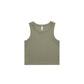 Women's Organic Rib Crop Tank