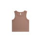 Women's Organic Rib Crop Tank