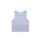 Women's Organic Rib Crop Tank