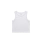 Women's Organic Rib Crop Tank