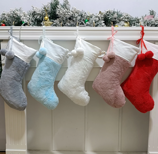 Plush Christmas Stocking