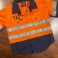 Kids Hi-Vis Workshirt with Reflective Strips