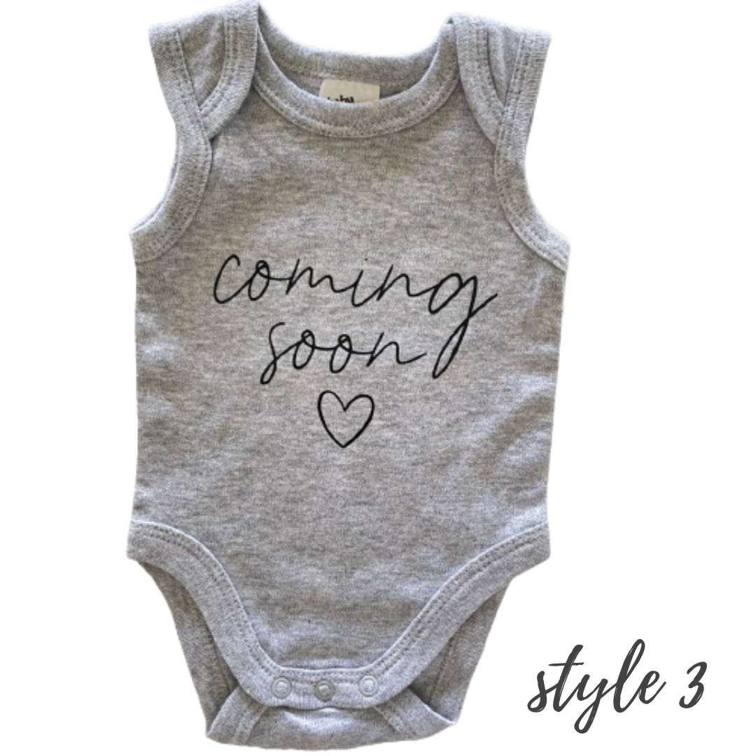 Pregnancy Announcement Onesie