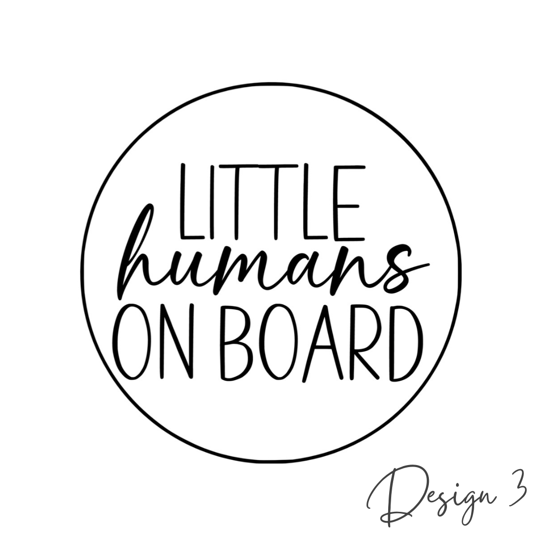 Baby on Board Car Decal