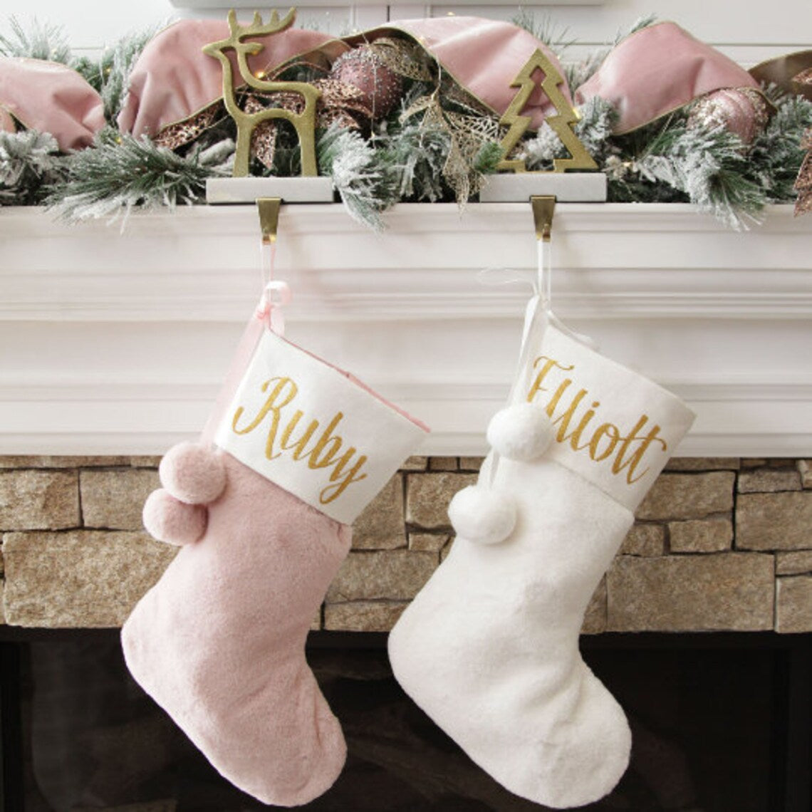 Plush Christmas Stocking